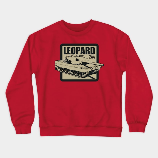 Leopard 2A4 Tank Crewneck Sweatshirt by TCP